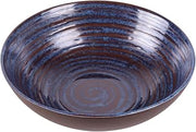 G.E.T. Enterprises B400082-SDB 40 oz Blue Melamine Bowl | Dishwasher safe, Shatterproof, Restaurant service, Great for Salads, Sides, Pasta and Shared Dishes