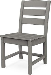 Polywood Lakeside Dining Side Chair in Slate Grey