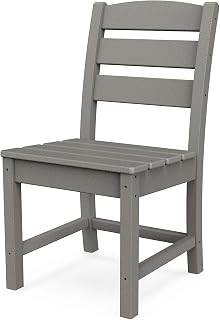Polywood Lakeside Dining Side Chair in Slate Grey
