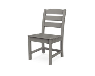 ® Lakeside Dining Side Chair in Slate Grey by Polywood – Medium (M), High Density Polyethylene (HDPE), Slate Grey, Model TLD100GY