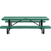 Global Industrial Green / Industrial / 96D x 62W x 29.5H in Picnic Tables