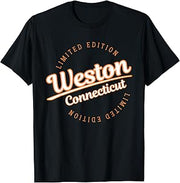 Retro Athletic Weston CT Apparel T-Shirt