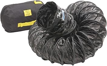 Euramco Safety FDT0815CBB 8" Conductive Duct 15'L with Strap