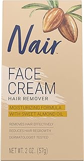 Nair Moisturizing Face Cream Hair Remover 2 oz (Pack of 12)