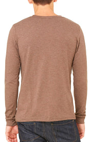 BELLA+CANVAS Men's Jersey Long-Sleeve T-Shirt by Bella + Canvas – XX-Large, Poly,Jersey,Polyester, White, Model 3501