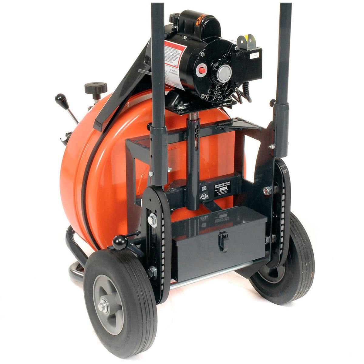 General Speedrooter by GENERAL WIRE SPRING – 92-3/4" x 100', Black, Orange, Model PS92-C