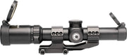 1-8x24 Rifle Scope with Red and Green Illuminated .223 BDC Reticle by Barska – One Size, Metal, Black, Model AC13326