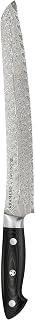 KKRAMER by ZWILLING EUROLINE Damascus Collection 10-inch Razor-Sharp German Bread Knife, Made in Company-Owned German Factory with Special Formula Steel perfected for almost 300 Years, Dishwasher Safe