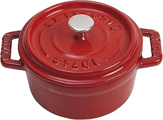 STAUB Mini Round Cocotte - 0.25Qt - Cherry