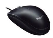 Wired Mouse M90 Black USB by Logitech – 1 Pc, Plastic, black, Model 910-001793