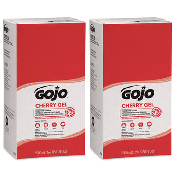 PRO TDX Cherry Gel Pumice Refill by GOJO – 167 Fl Oz (Pack of 2), Red, Pack of 2, Model 7590-02