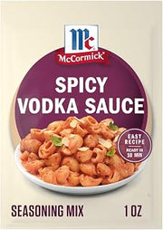 McCormick Seasoning Mix, Spicy Vodka Pasta, 1 oz (Pack of 12)