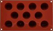 Silikomart Baba Cake Mould, 45mm, Terracotta