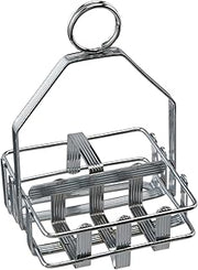 Winco Shaker and Packet Holder, Chrome Plated | Fits g-109 model, Great for Oil, Vinegar, Dressings and Table Service