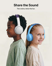 SoundForm Mini 2 Bluetooth Kids Headphones by Belkin – Commercial Grade