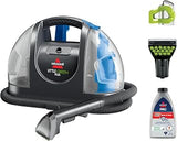 Bissell Portable Carpet Cleaner - Little Green Plus – for Carpet & Upholstery – with Stain Brush and Self-Cleaning Tool - Home and Automotive use