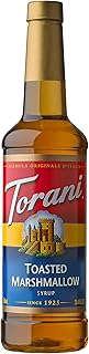 Torani Coffee Syrup, Toasted Marshmallow Flavor, Pump Included, 25.4 Fl Oz