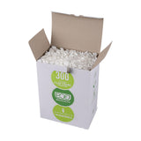 Eco-Products Compostable Paper Wrapped Jumbo Plastic Straws by ECO PRODUCTS – 9.5", Plastic, Clear, Pack of 300, Model EP-ST990@PK300
