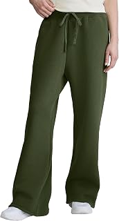 Champion Women's Powerblend Fleece Wide Leg Sweatpants