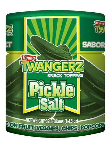 Twangerz Flavored Salt Snack Topping - Pickle – 1.15 Ounce (Pack of 4)