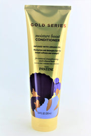 Gold Series Condition Moisture Boost 8.4 Ounce Tube (250ml) (2 Pack) by Pantene – 8.4 Fl Oz (Pack of 2), Pack of 2, Model 18358