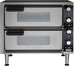 Waring Pizza Oven with Independent Double-Deck & 14" Pizza Deck