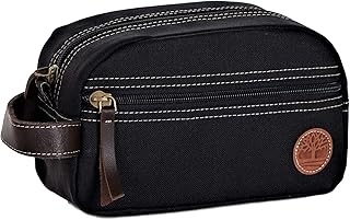 Timberland Men's Toiletry Bag Canvas Travel Kit Organizer