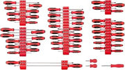 TEKTON Phillips, Slotted, Torx, Square Screwdriver Set, 54-Piece | DWZ90124