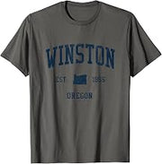 Winston OR Vintage Athletic Sports JSN1 T-Shirt
