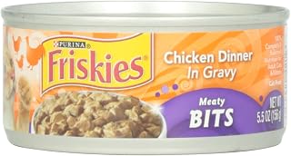 Friskies Chicken Dinner in Gravy Meaty Bits, 5.5 Oz
