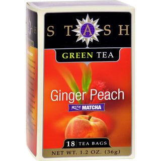 Tea Tea Grn Gngr Peach Matcha by Stash – Pack of 36