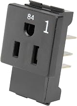 15 Amp Circuit 1 Receptacle, 4/Pack