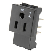 15 Amp Circuit 1 Receptacle by Electri-Cable Assemblies – Alloy Steel, Black, Model 249061
