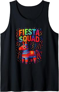 Fiesta Squad - Cinco De Mayo Mexican Pinata Tank Top