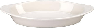 WRO-12-V Vista Welsh Rarebit, Oval, 10" x 5", 12 oz., Bone White (Pack of 24)