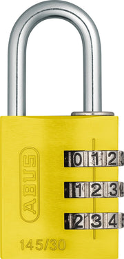 ABUS Yellow / 30 mm / Modern Combination Padlocks