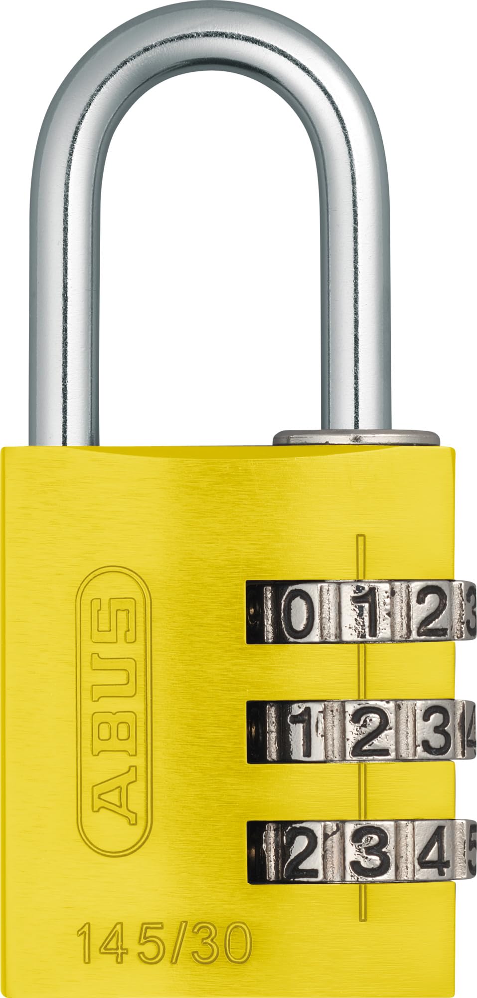 ABUS Yellow / 30 mm / Modern Combination Padlocks