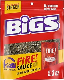 BIGS Sunflower Seeds, Fire Flavor, 5.35 oz.