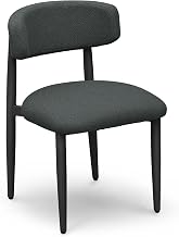 Tov Furniture Annika Black Textured Outdoor Dining Side Chair