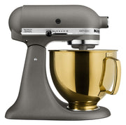 5 Quart Stand Mixer Bowl by KitchenAid – 5 Q, 5.0 quarts, Stainless Steel, Radiant Gold, Model KSM5SSBRG