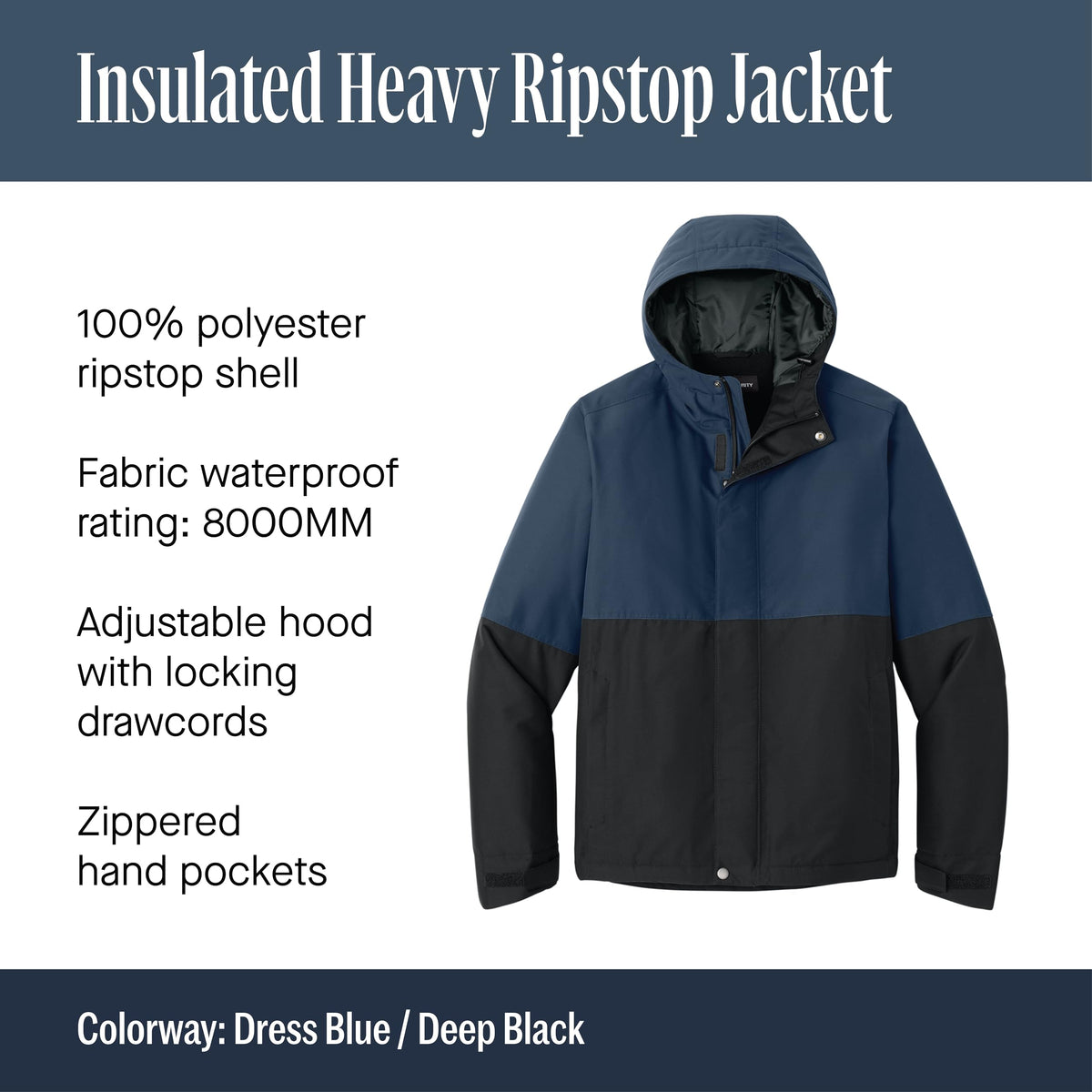 Torrent Waterproof Jacket by Port Authority – Deep Red, Model J333