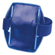 Squids 3386 Vinyl Arm Band ID/Badge Holders by Ergodyne – Polyester, Blue, Pack of 10, Model 19971