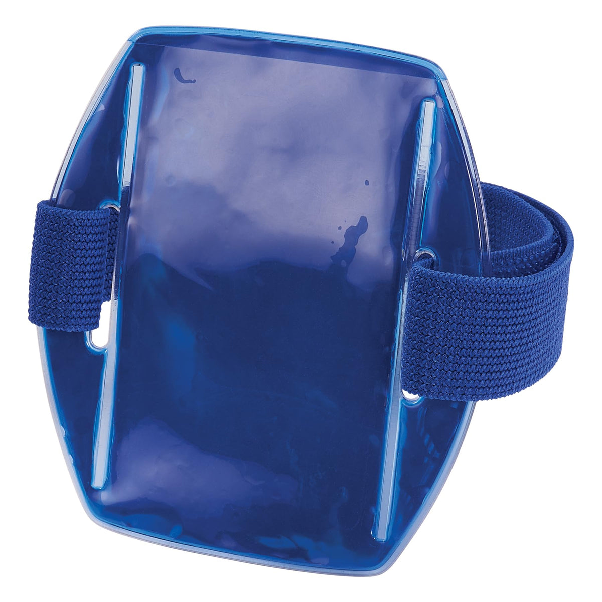 Squids 3386 Vinyl Arm Band ID/Badge Holders by Ergodyne – Polyester, Blue, Pack of 10, Model 19971