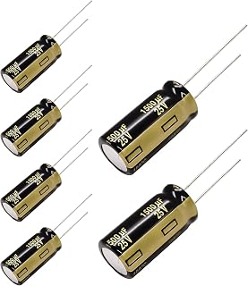 Replacement for 6 pcs Panasonic FM Series Capacitors 25V 1500uf Low Impedance