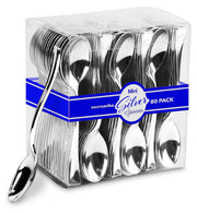 Stock Your Home Mini Spoon / Silver / 1 Dessert Spoons