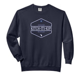 Kitch-iti-Kipi Michigan - Kitch-iti-Kipi MI Comfort Colors Adult Sweatshirt by Michigan Local Design Co. – Cotton Blend, Black, Model W8200RANFSX