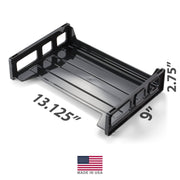 Letter Tray by Officemate – Paper, Black, Pack of 12, Model 21002