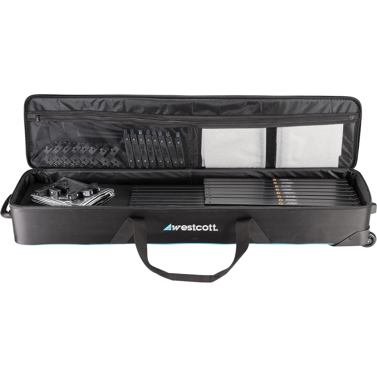 Deluxe Wheeled Travel Case for Scrim Jim Cine Frames by Westcott – Nylon, Model 7351