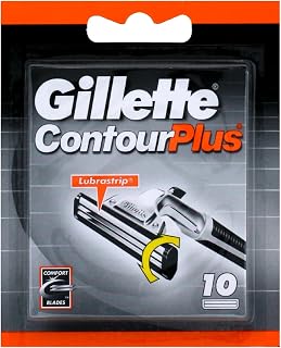Gillette Original Contour Plus Cartridges - 10 Pack