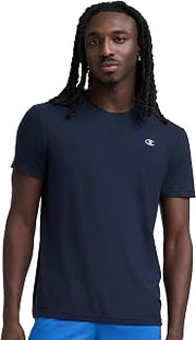 Champion Men's Performance Sport Crewneck Short Sleeve T-Shirt, Standard Fit, Lightweight, Breathable